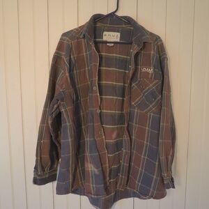 Americana E.N.U.F International Button Up 100% Cotton Made in USA